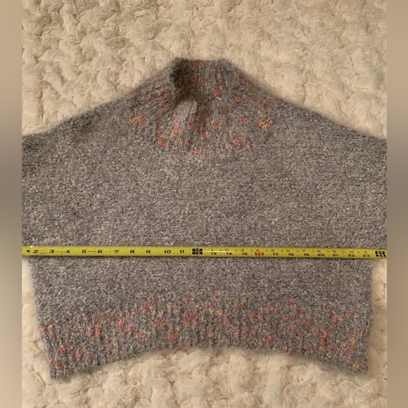 Free People Stardust Pullover Sweater • Color: Dove Combo (Gray) • Sz. XS • NWOT - Picture 8 of 14